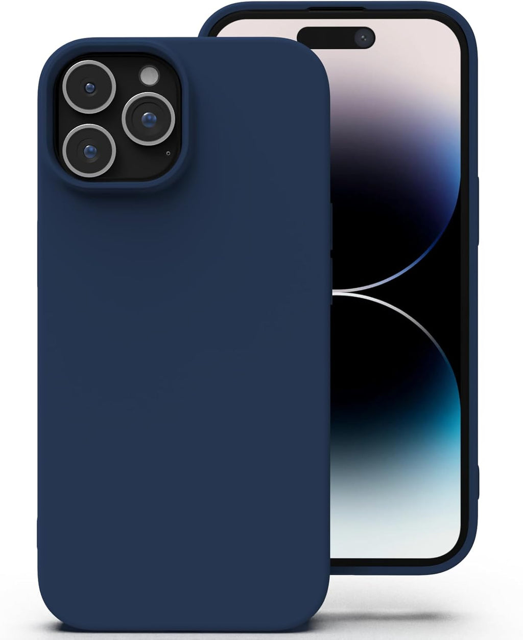 Einfarbige Silikon iPhone Hülle