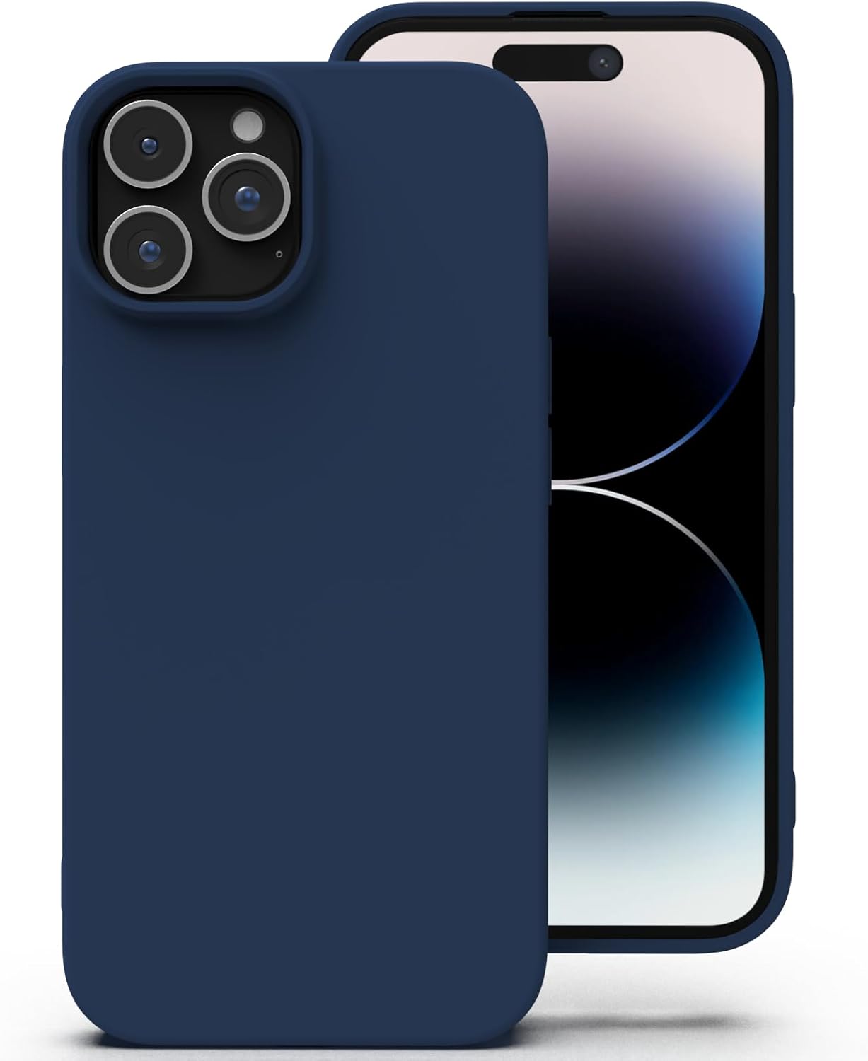 Einfarbige Silikon iPhone Hülle