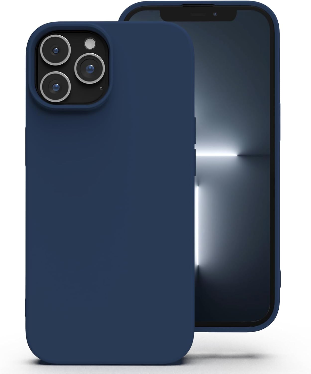 Einfarbige Silikon iPhone Hülle