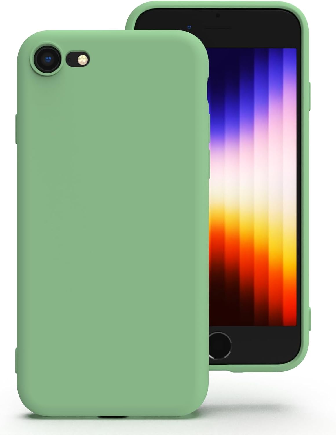 Einfarbige Silikon iPhone Hülle
