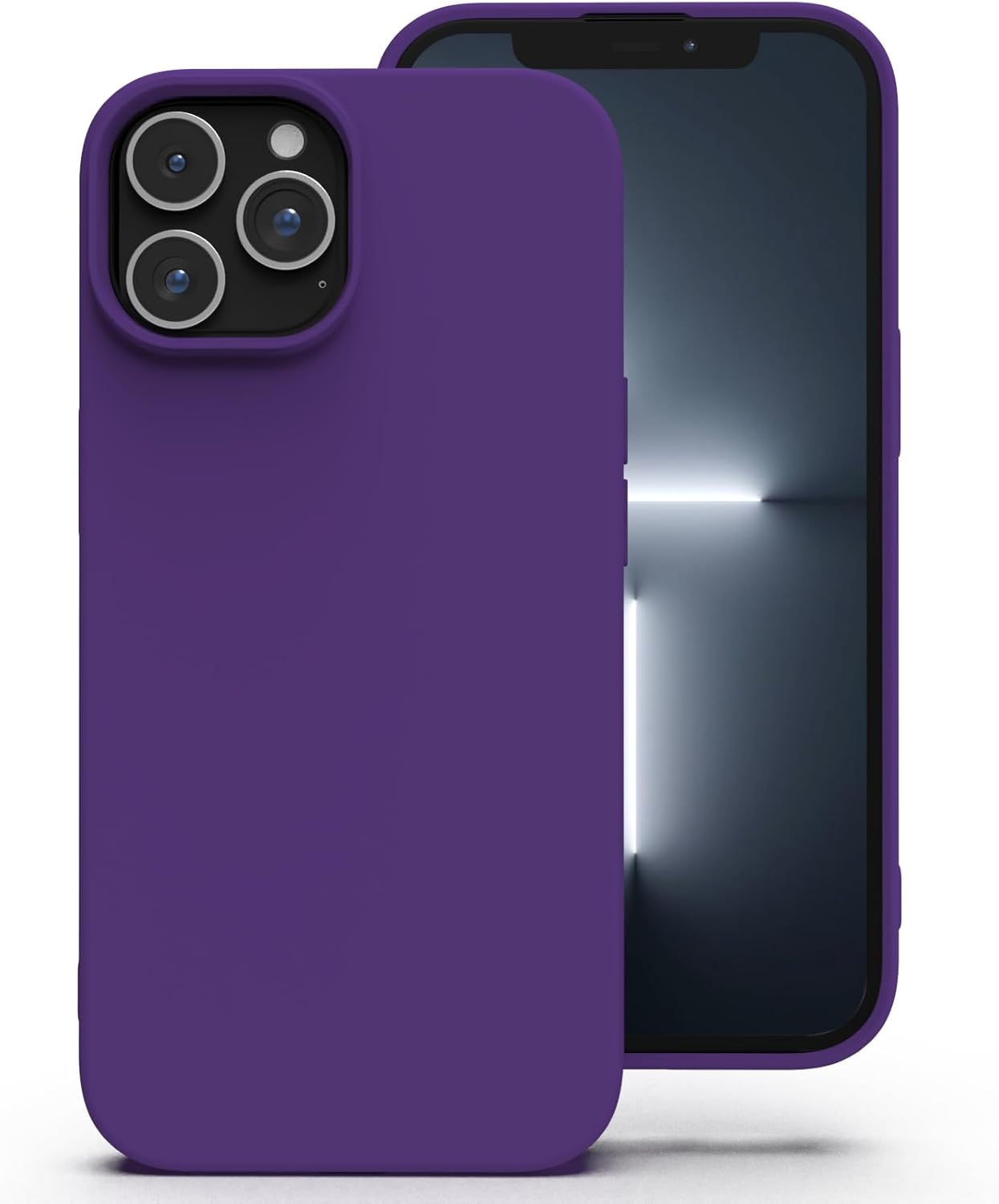 Einfarbige Silikon iPhone Hülle