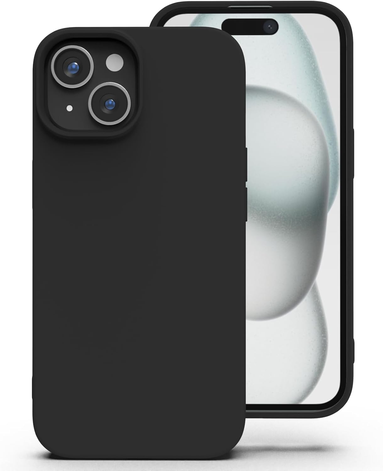 Einfarbige Silikon iPhone Hülle