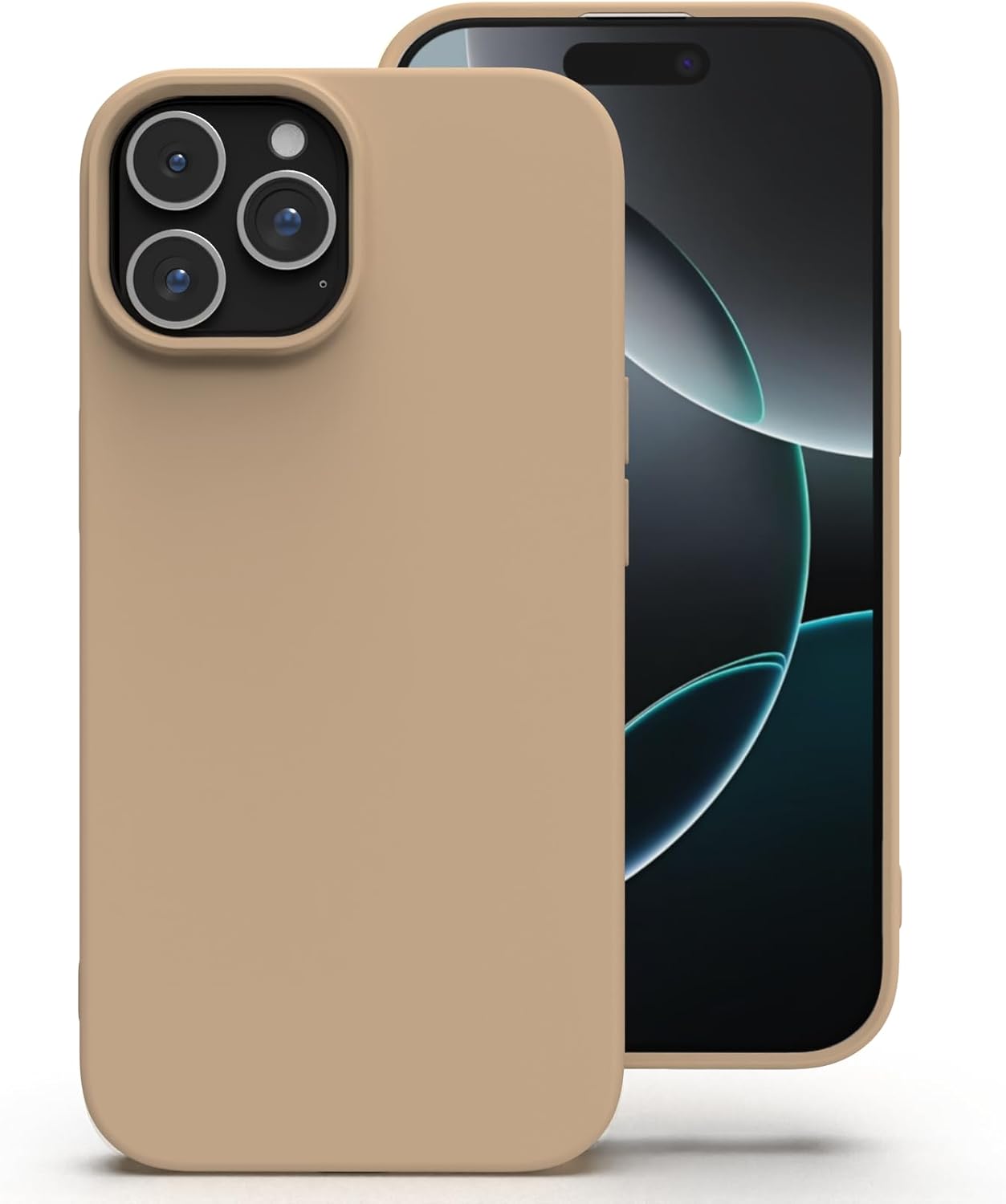 Einfarbige Silikon iPhone Hülle
