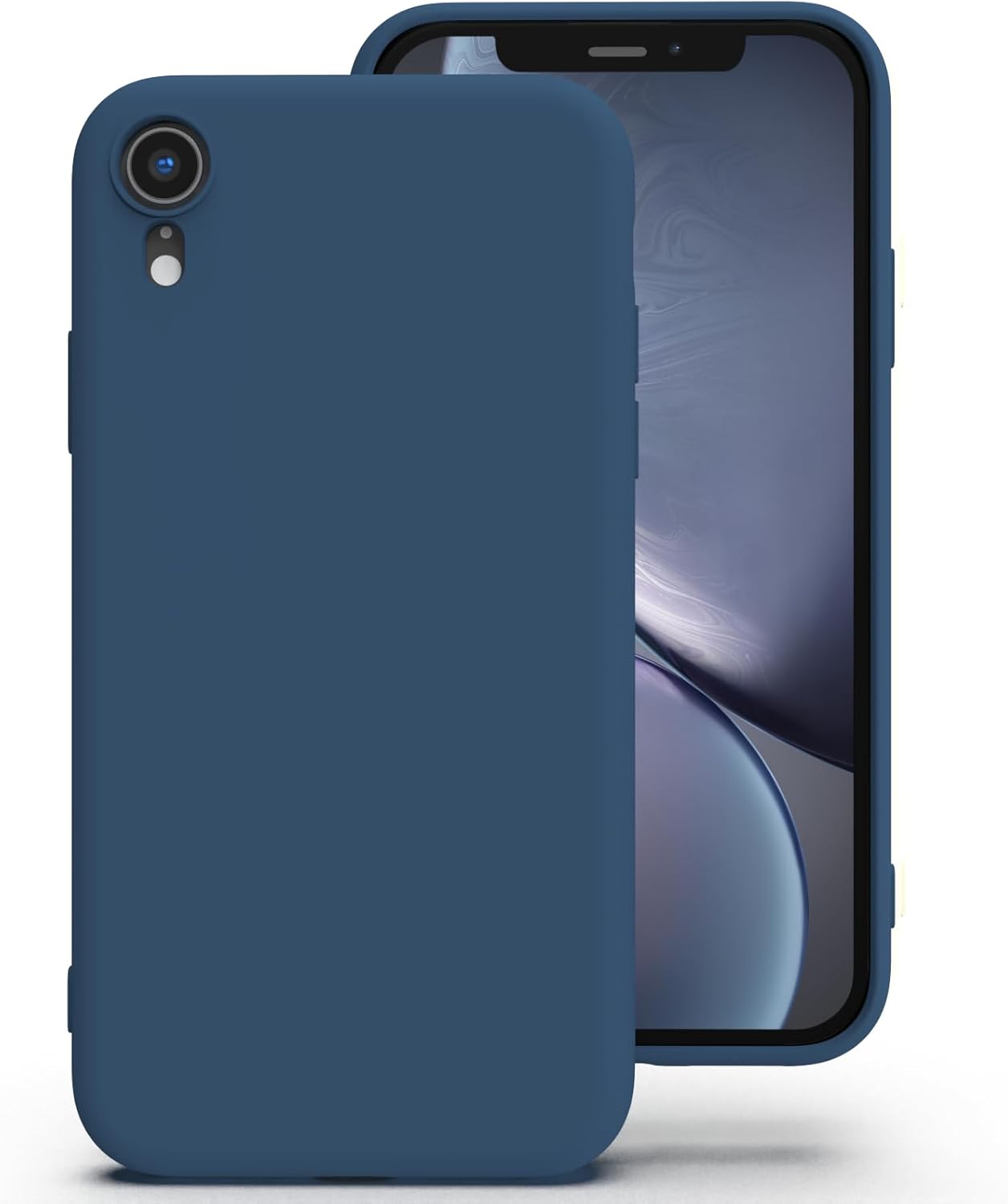 Einfarbige Silikon iPhone Hülle