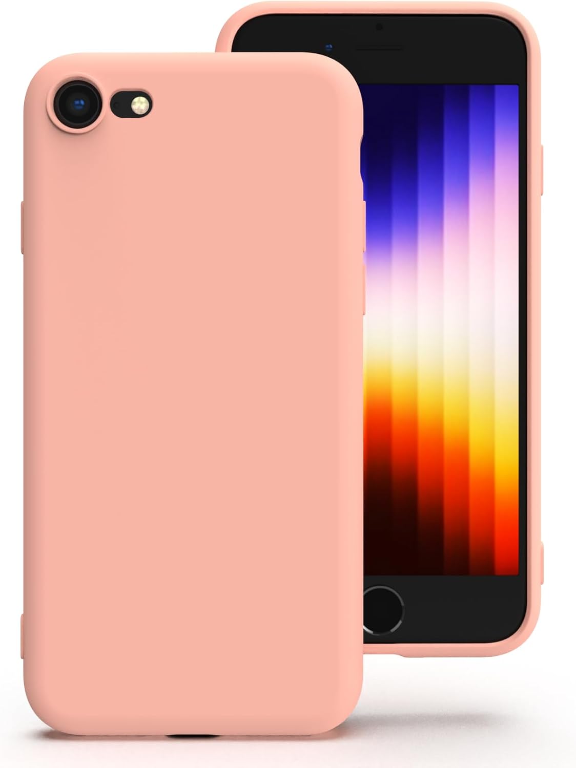 Einfarbige Silikon iPhone Hülle