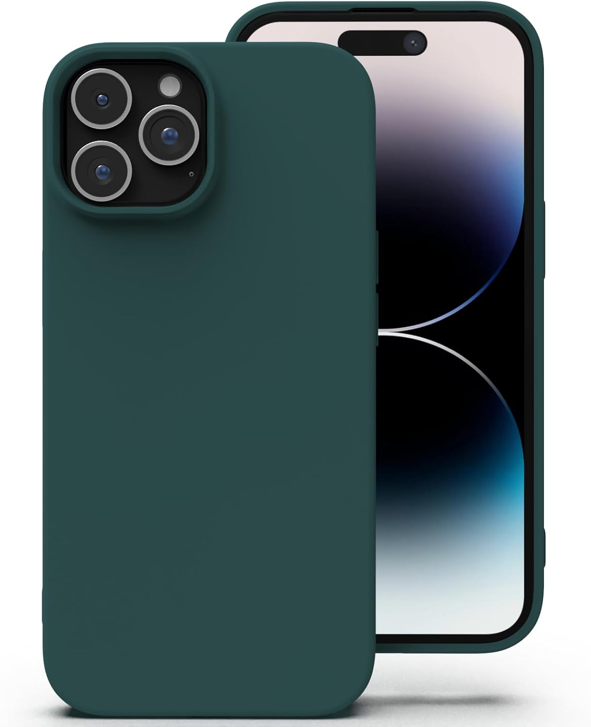 Einfarbige Silikon iPhone Hülle