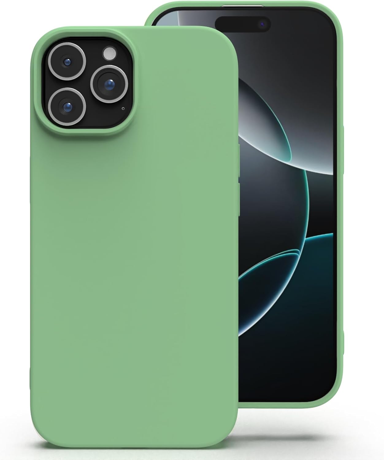Einfarbige Silikon iPhone Hülle
