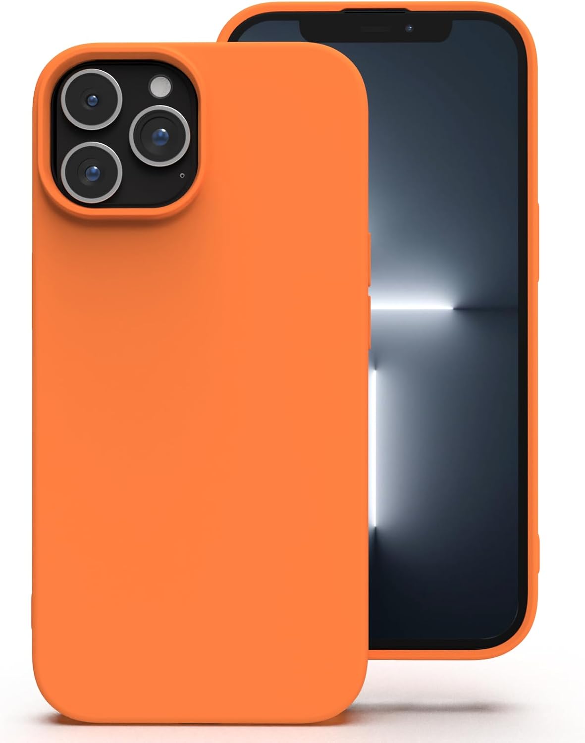 Einfarbige Silikon iPhone Hülle