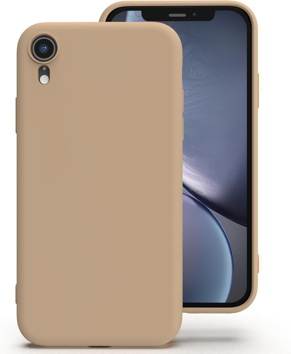 Einfarbige Silikon iPhone Hülle
