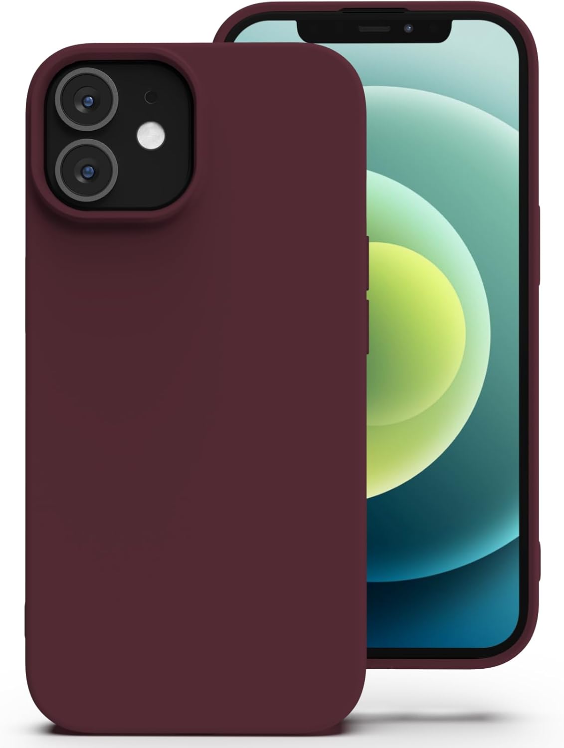 Einfarbige Silikon iPhone Hülle