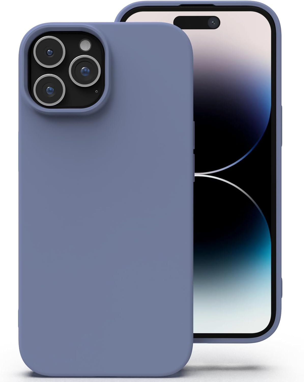 Einfarbige Silikon iPhone Hülle