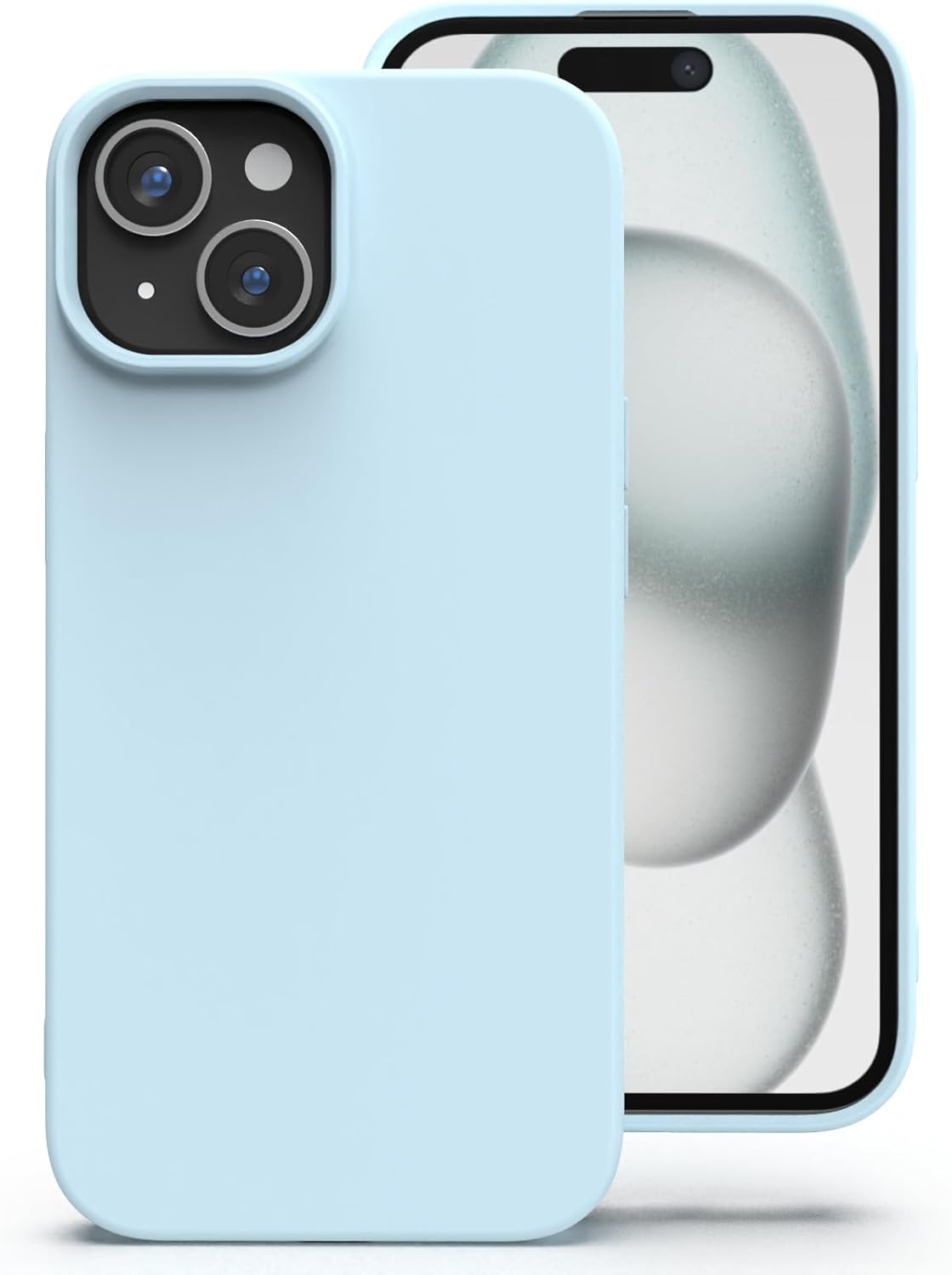 Einfarbige Silikon iPhone Hülle