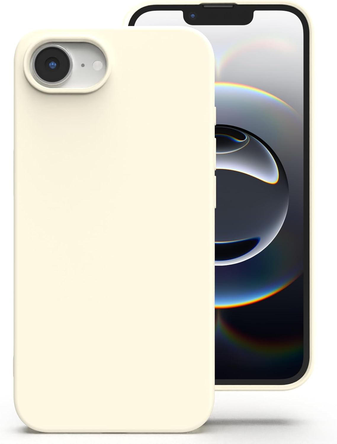 Einfarbige Silikon iPhone Hülle