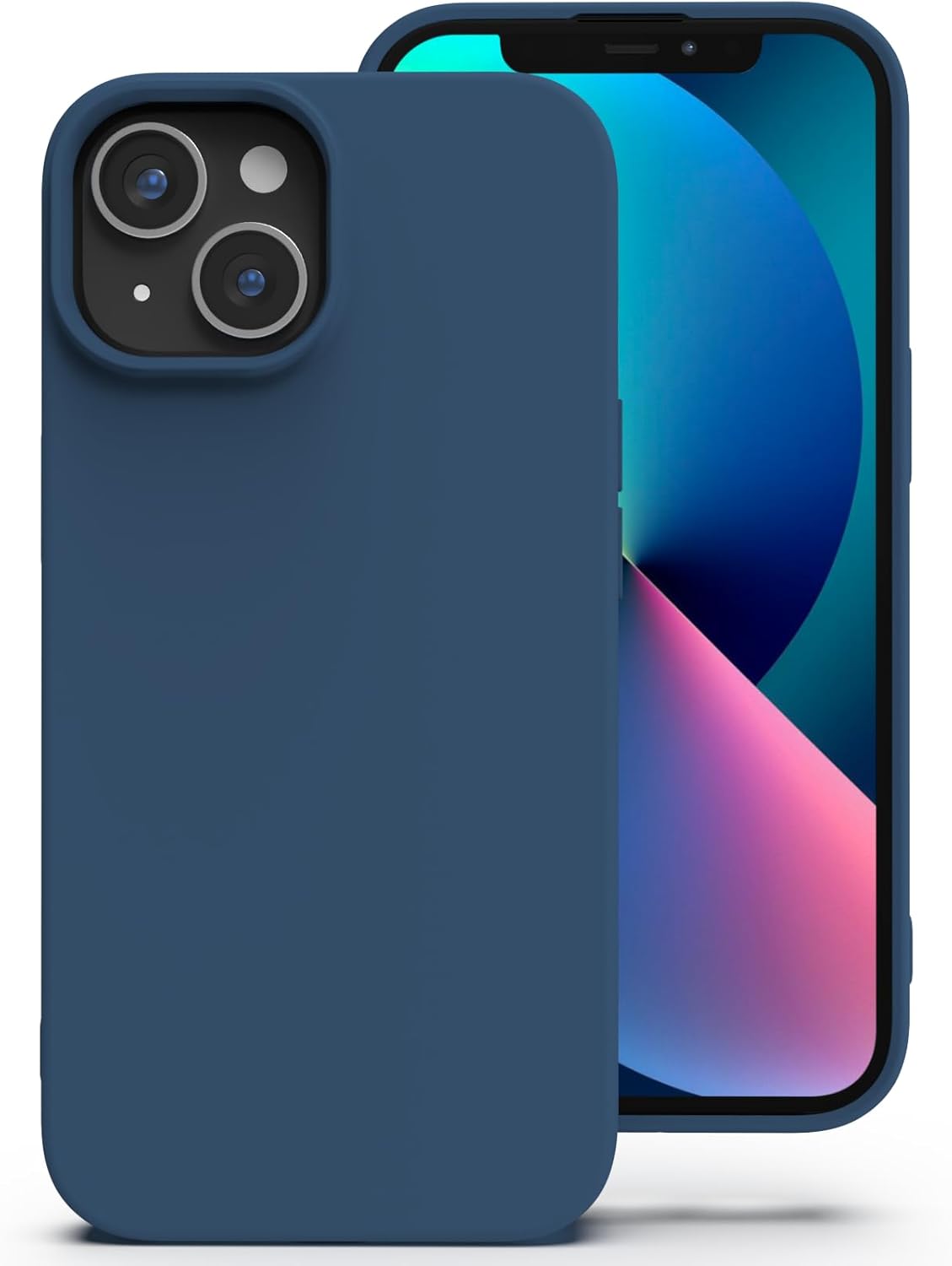 Einfarbige Silikon iPhone Hülle