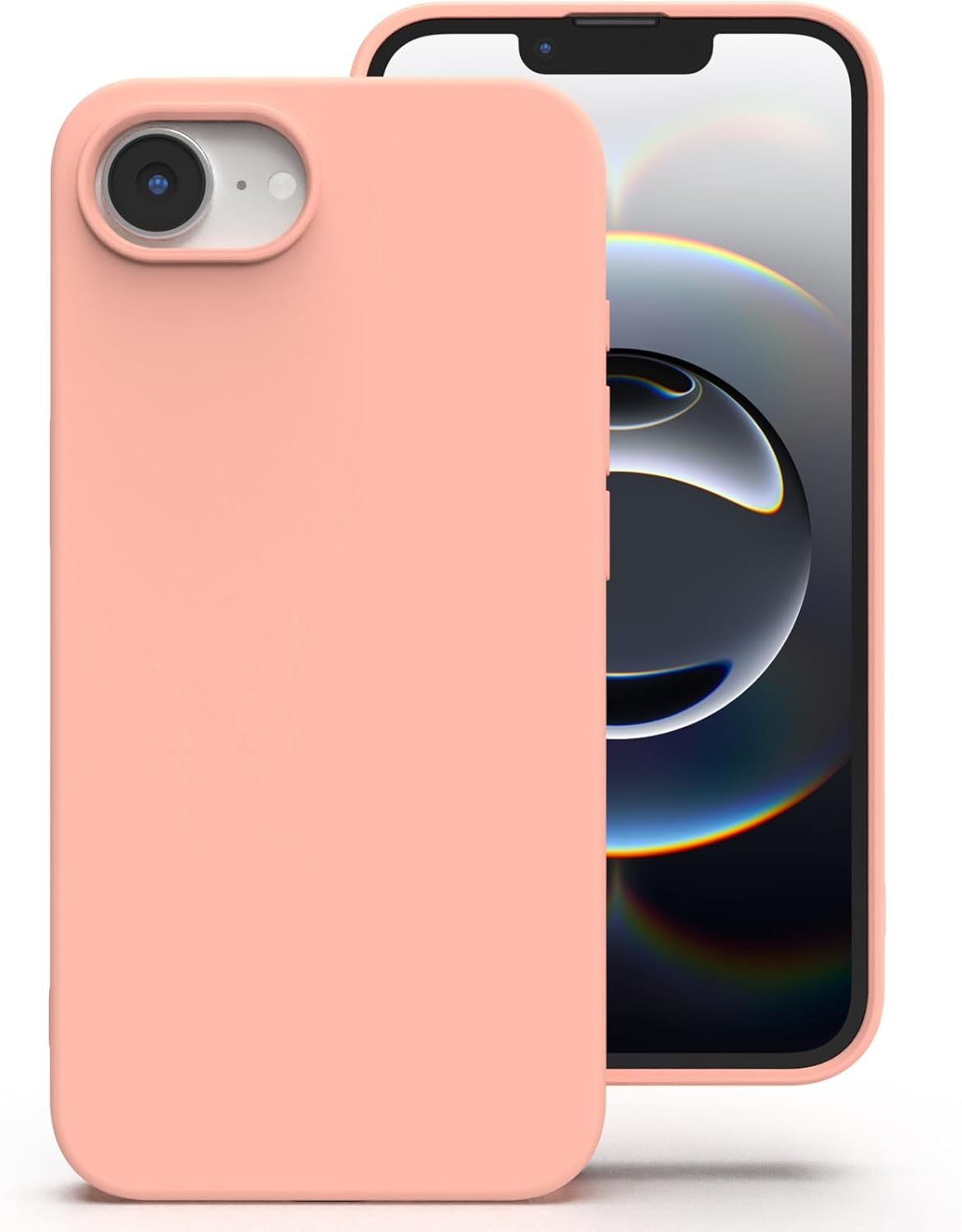Einfarbige Silikon iPhone Hülle
