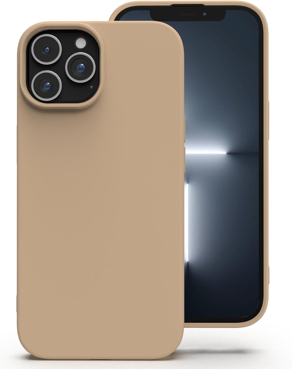 Einfarbige Silikon iPhone Hülle