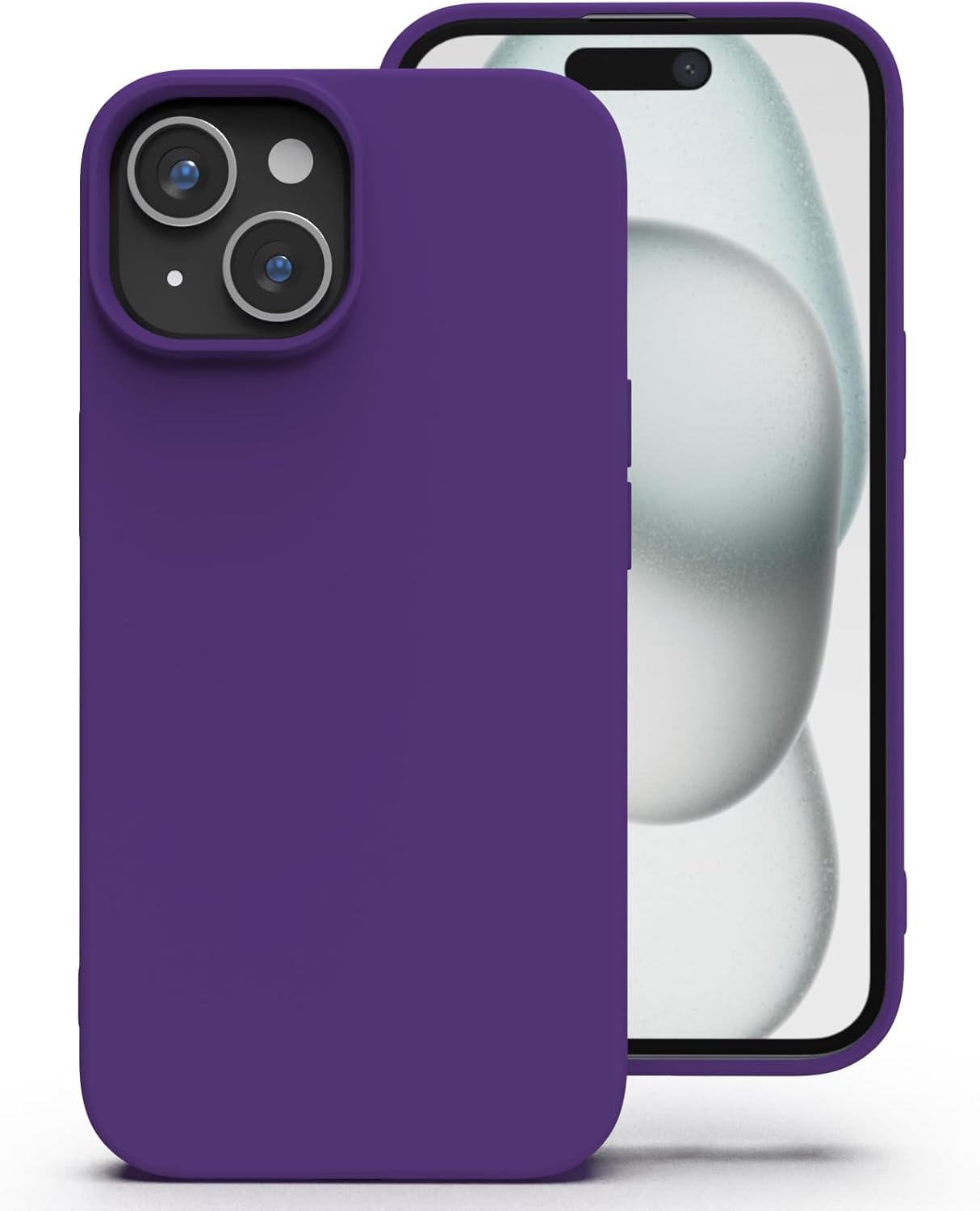 Einfarbige Silikon iPhone Hülle