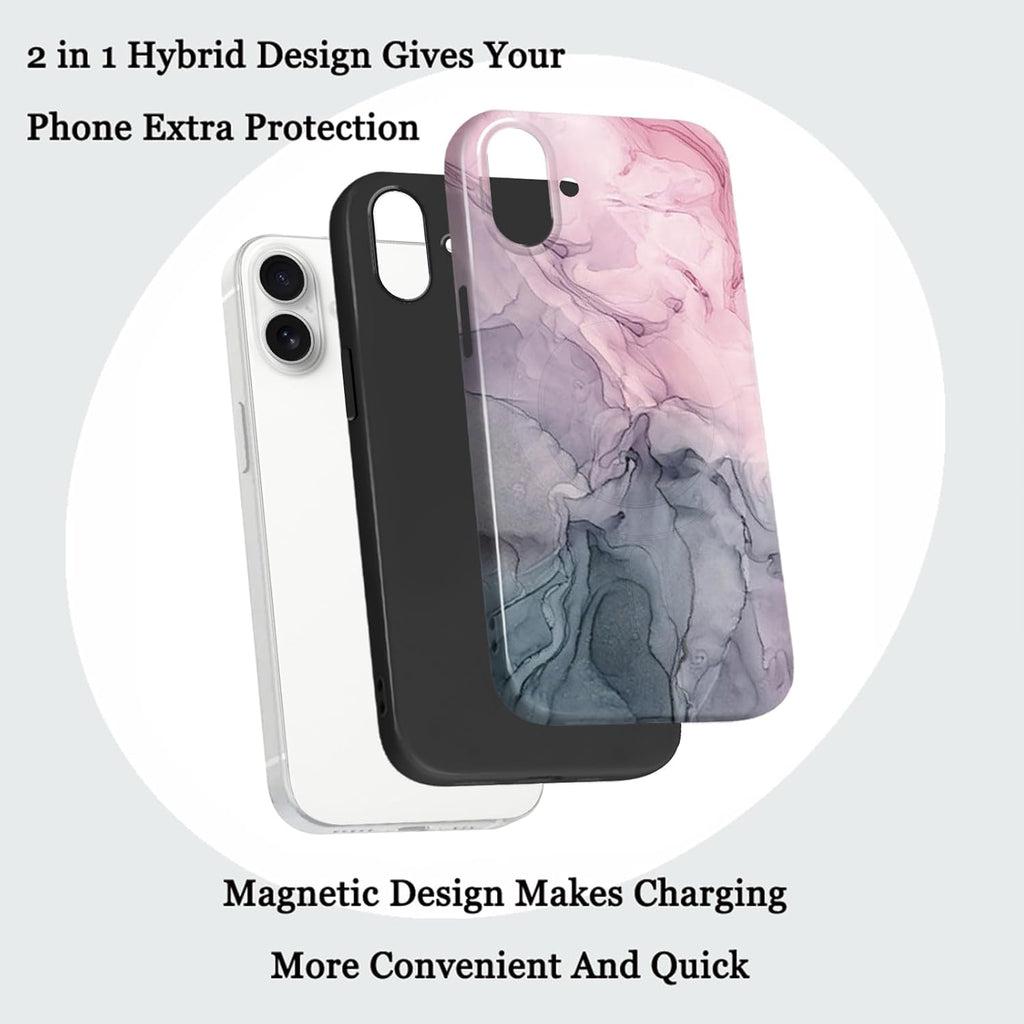Magsafe Mamor design iPhone Hülle