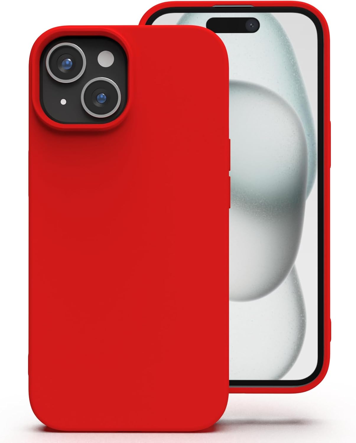 Einfarbige Silikon iPhone Hülle