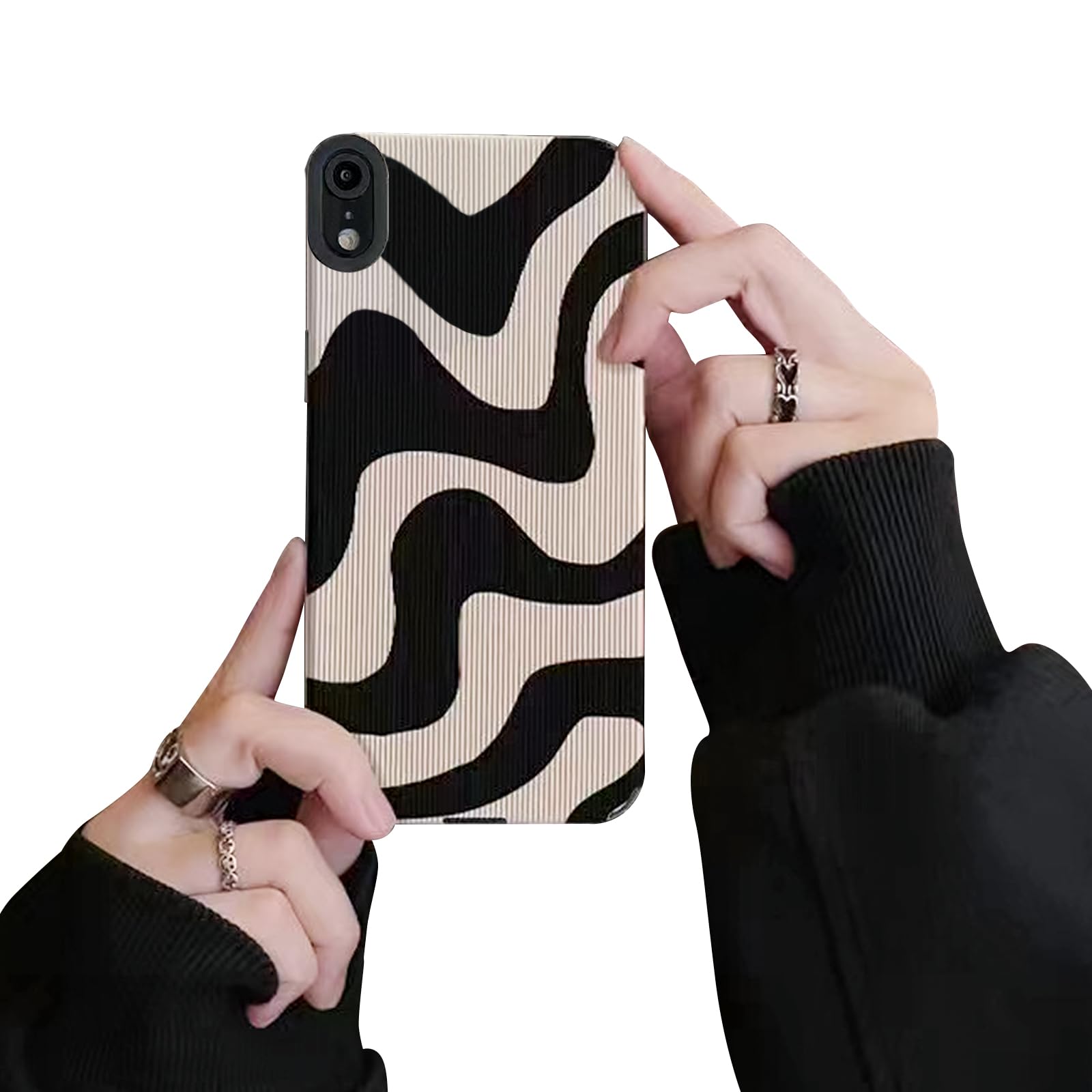 Zebra Silikon iPhone Hülle
