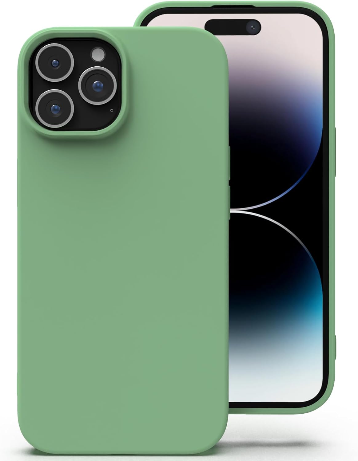 Einfarbige Silikon iPhone Hülle