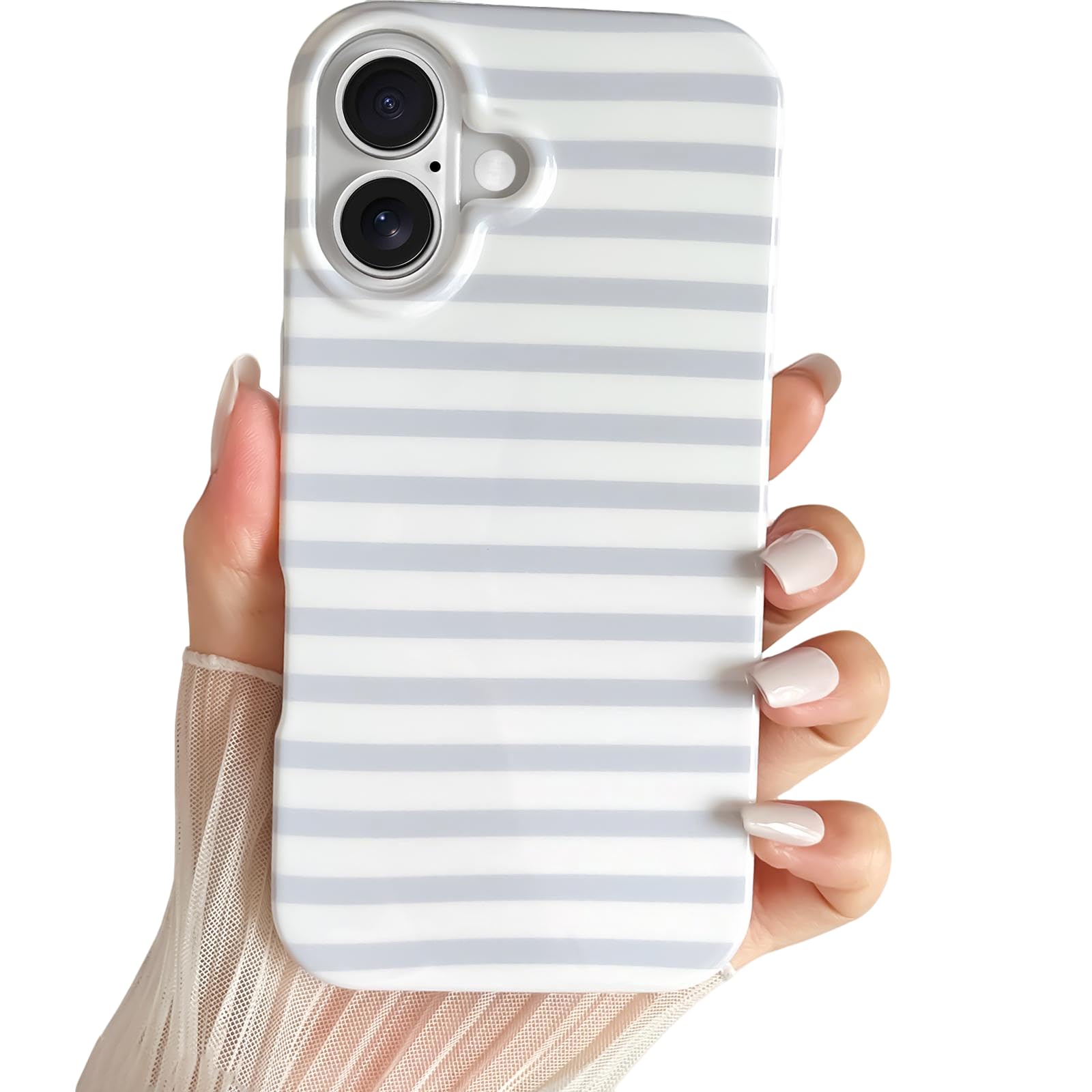 horizontal Striped iPhone Hülle
