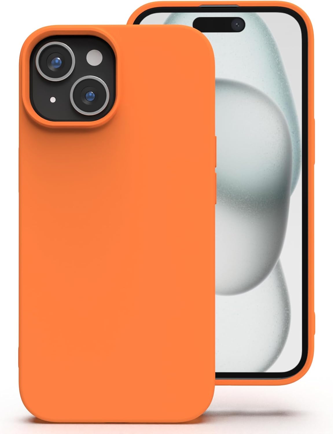 Einfarbige Silikon iPhone Hülle