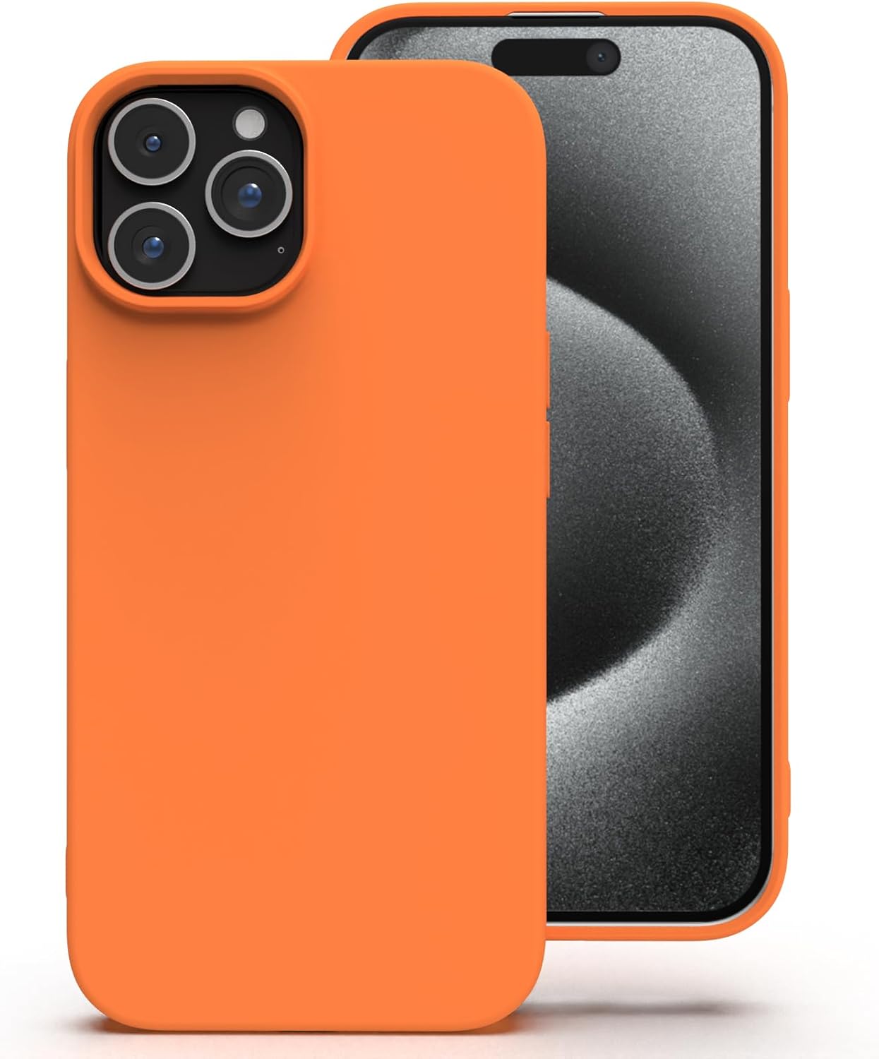 Einfarbige Silikon iPhone Hülle