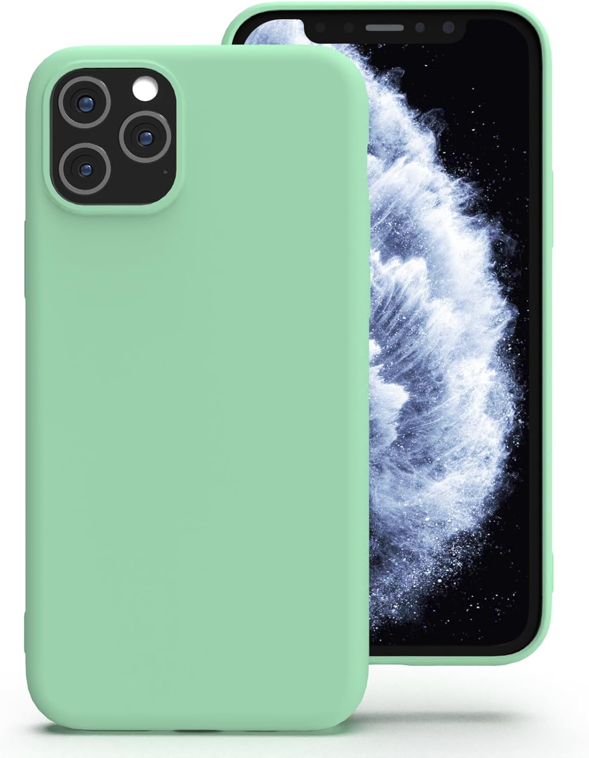 Einfarbige Silikon iPhone Hülle