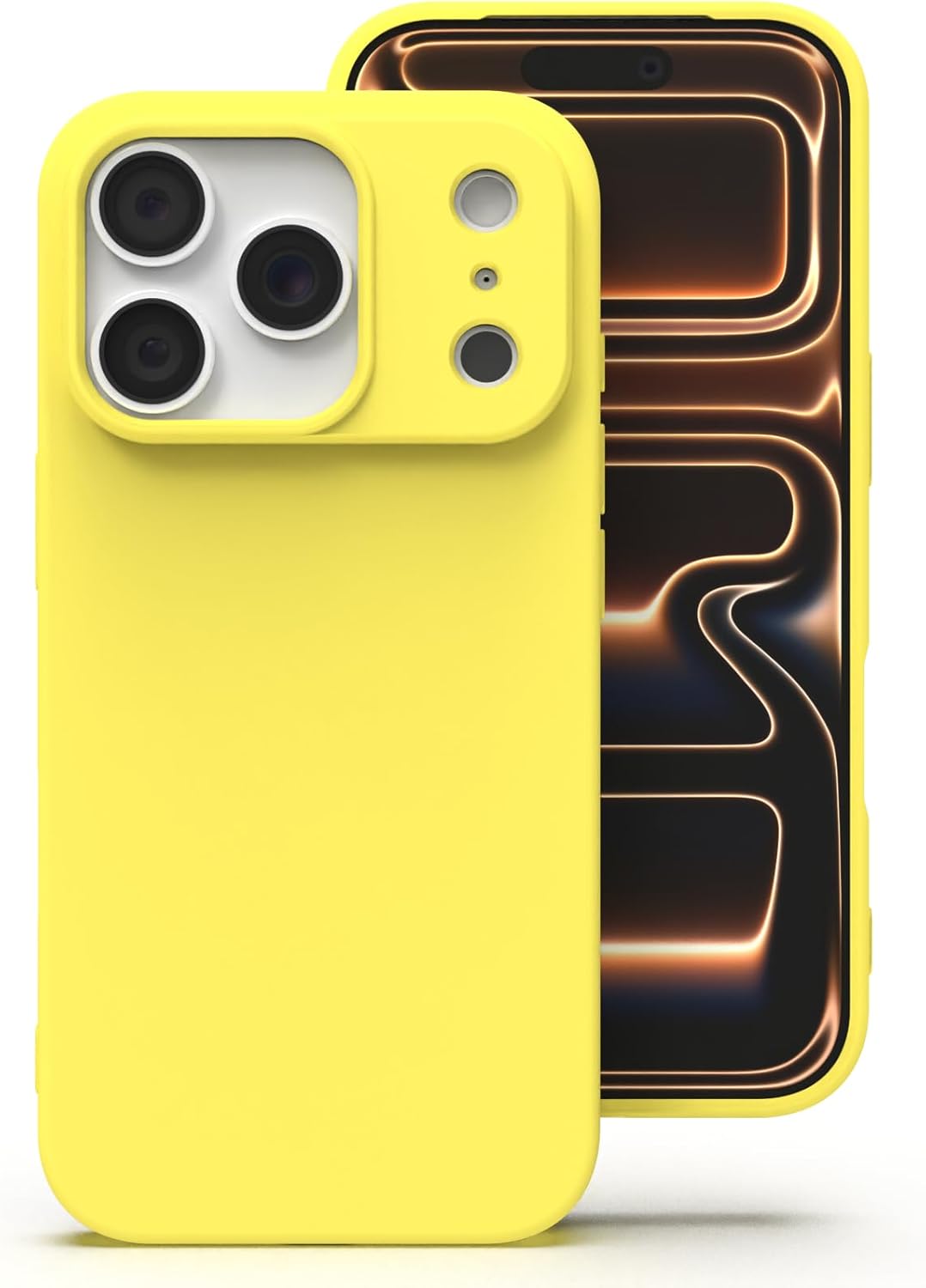 Einfarbige Silikon iPhone Hülle