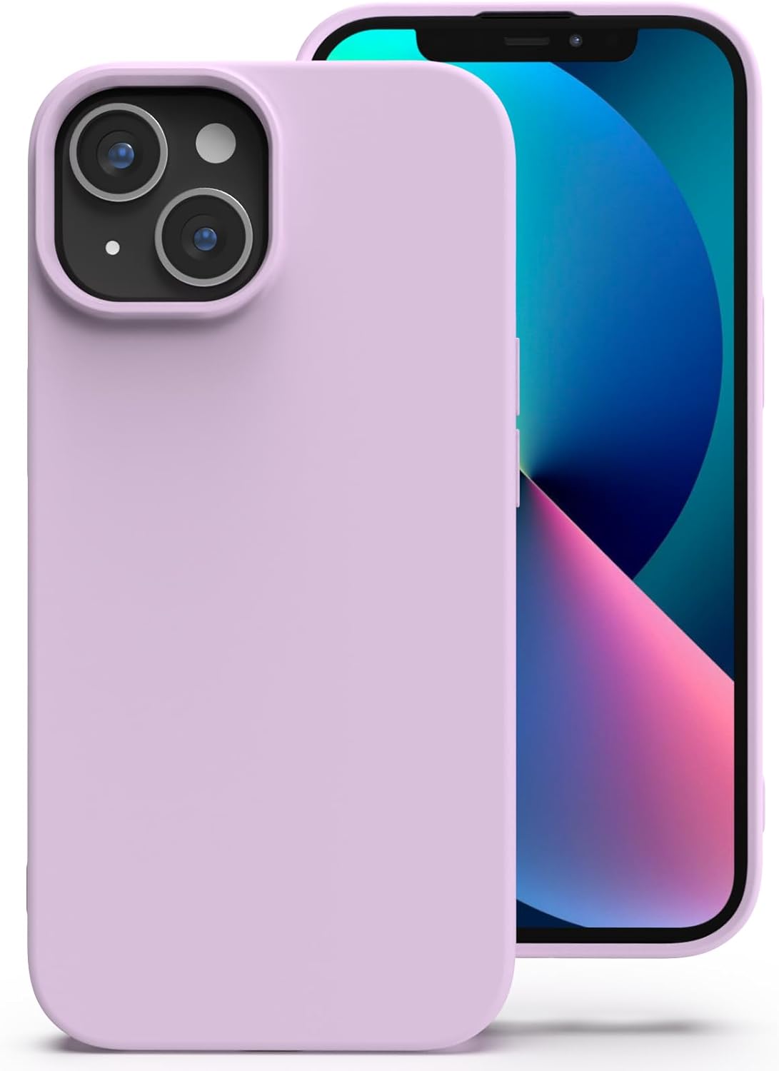 Einfarbige Silikon iPhone Hülle
