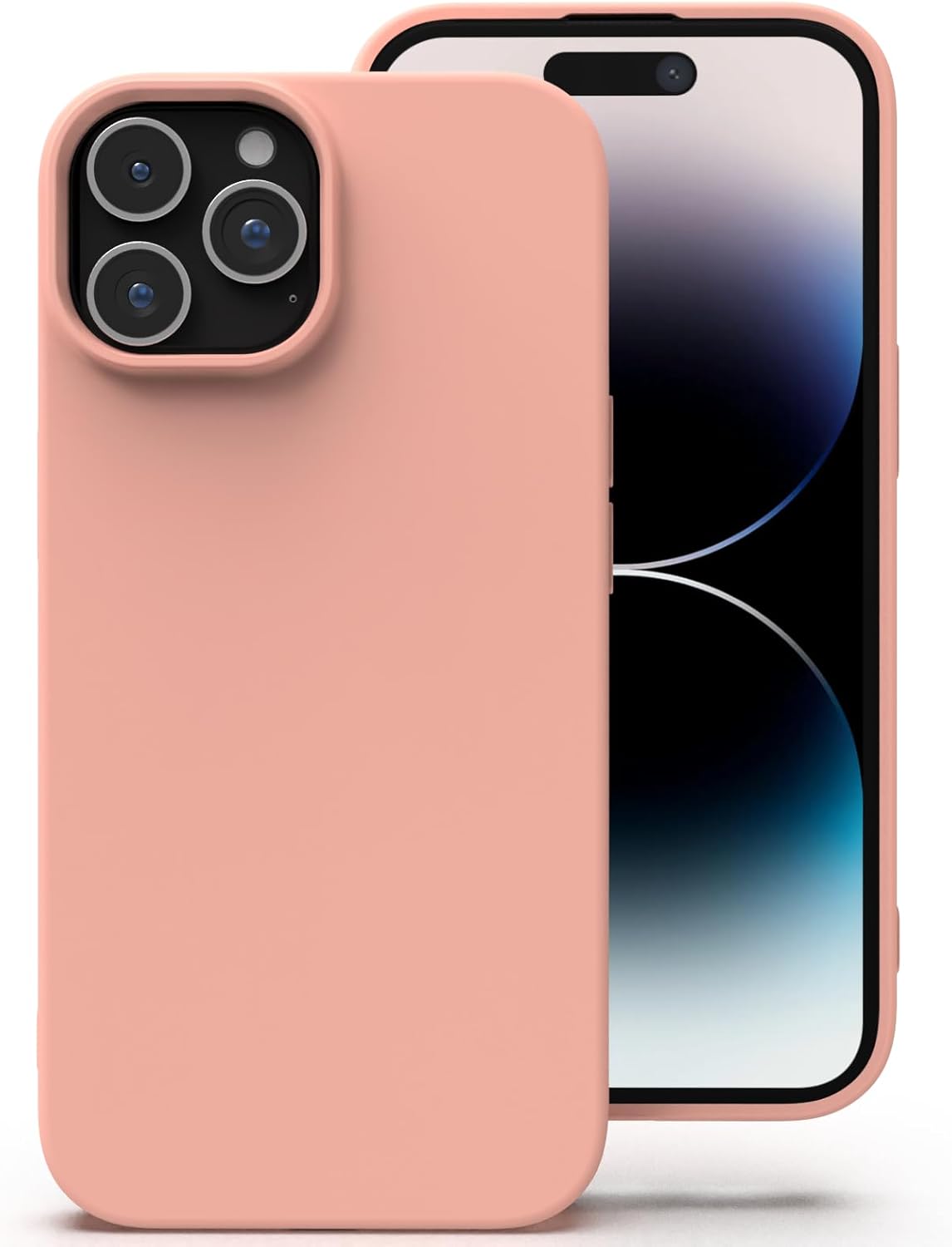 Einfarbige Silikon iPhone Hülle