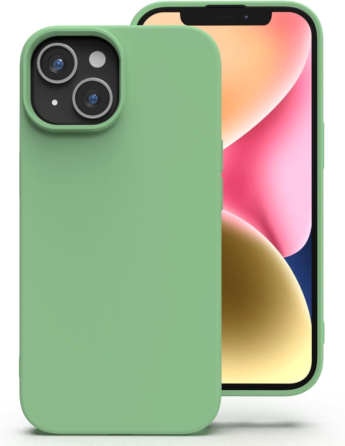 Einfarbige Silikon iPhone Hülle