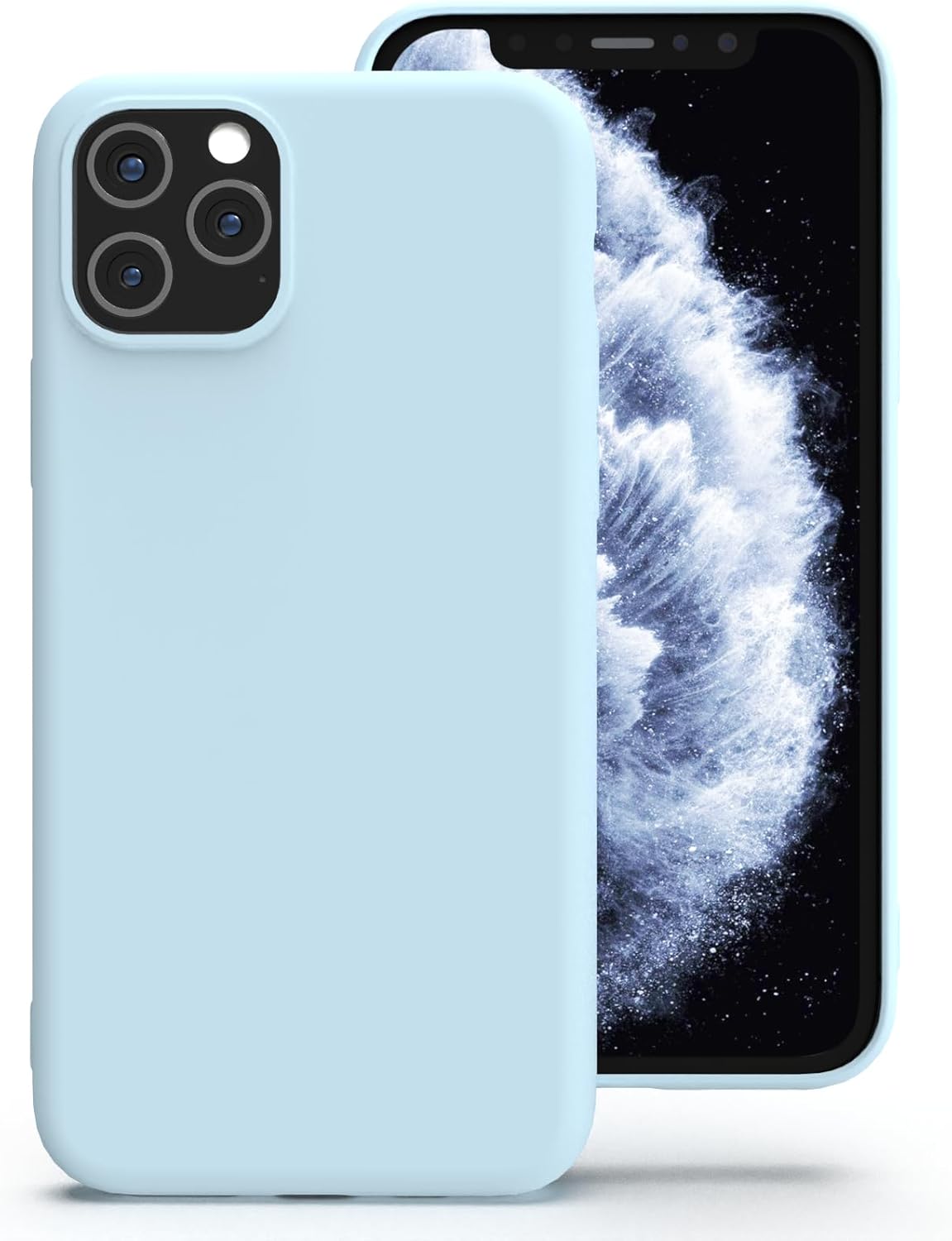 Einfarbige Silikon iPhone Hülle