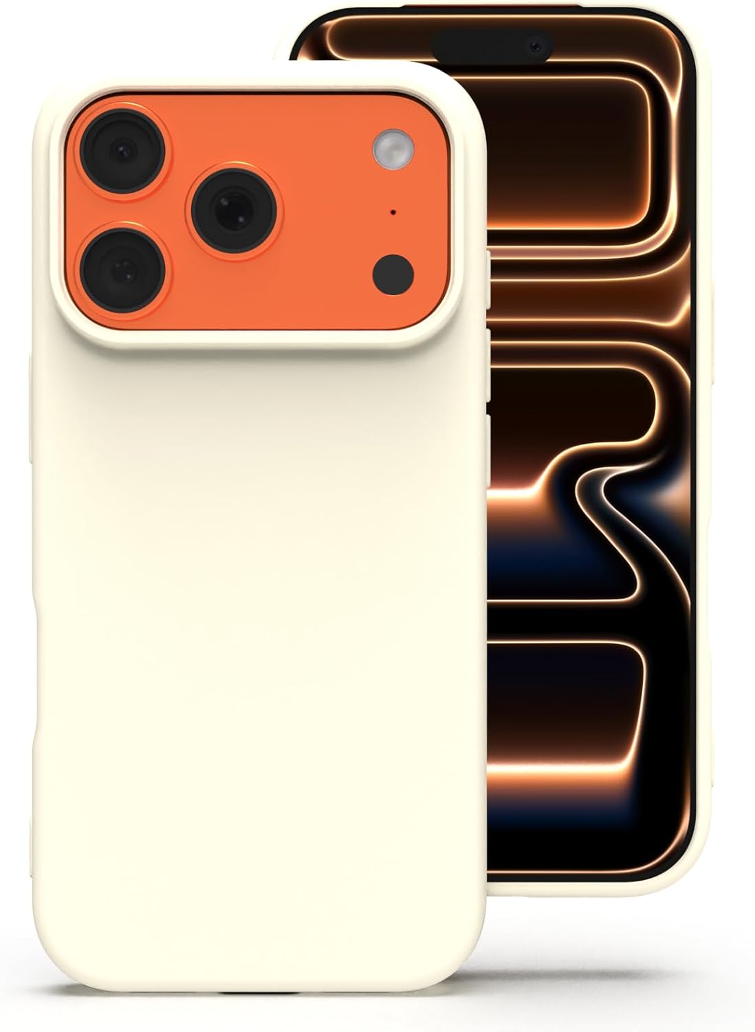 Einfarbige Silikon iPhone Hülle
