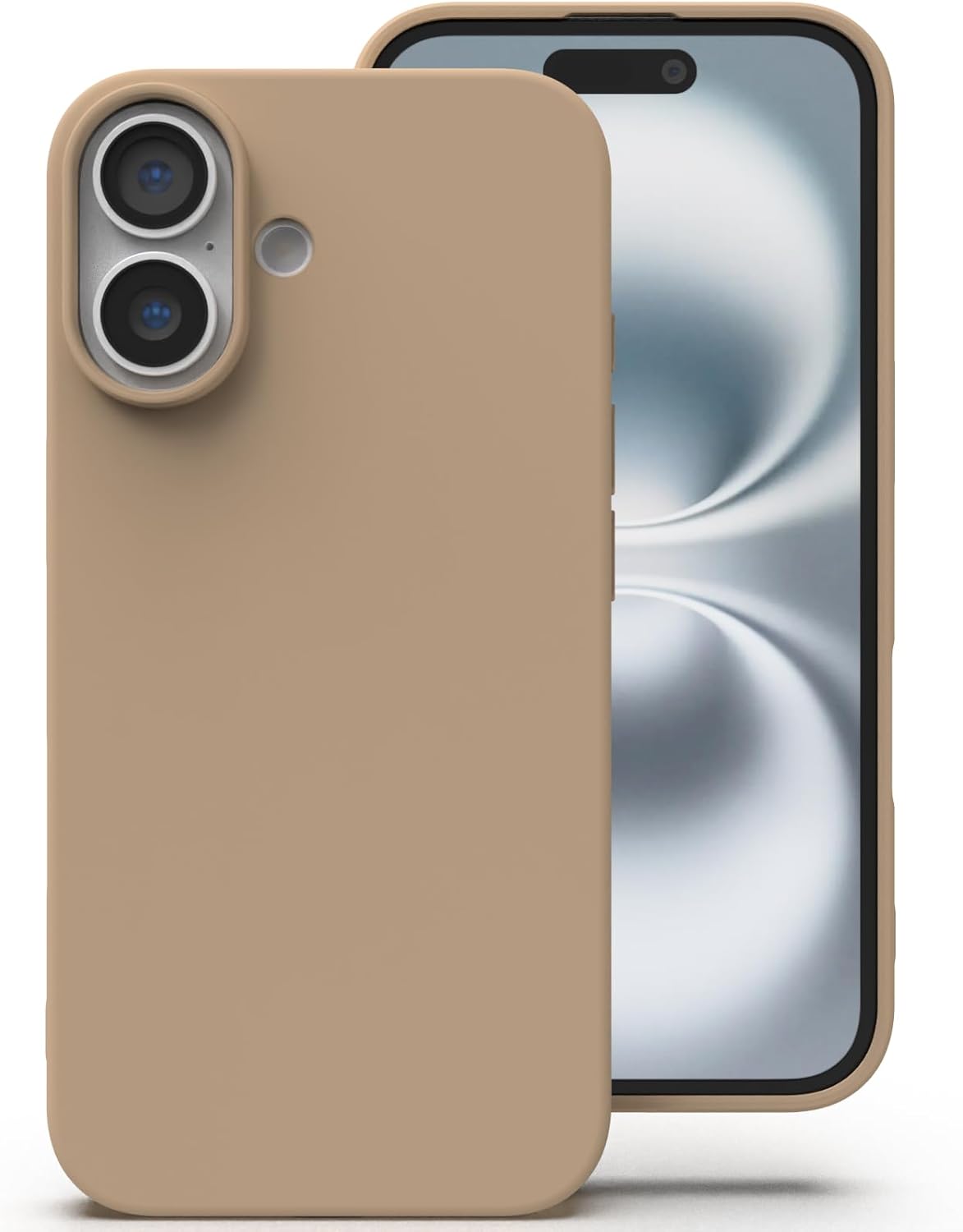 Einfarbige Silikon iPhone Hülle