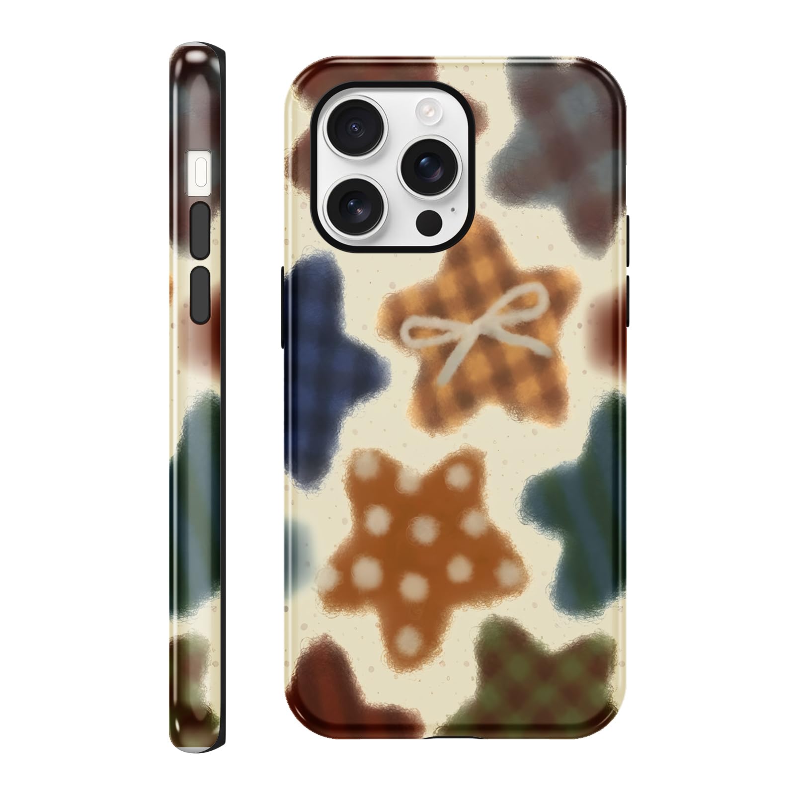 Ästhetische gemusterte iPhone Hülle