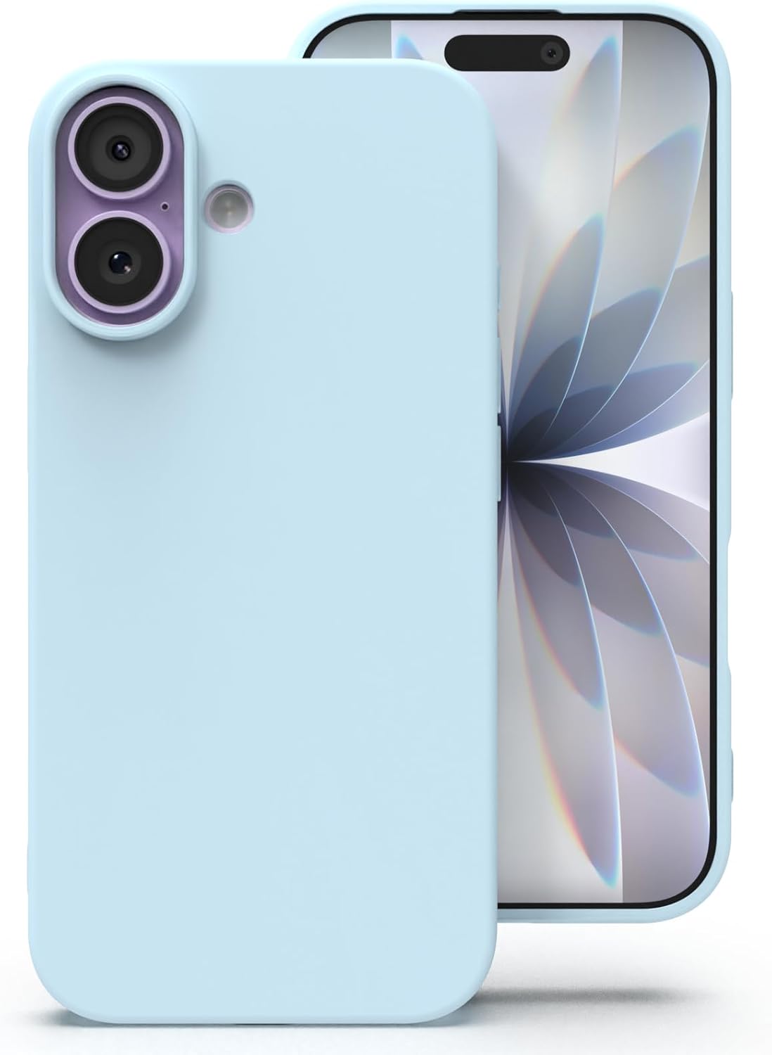 Einfarbige Silikon iPhone Hülle