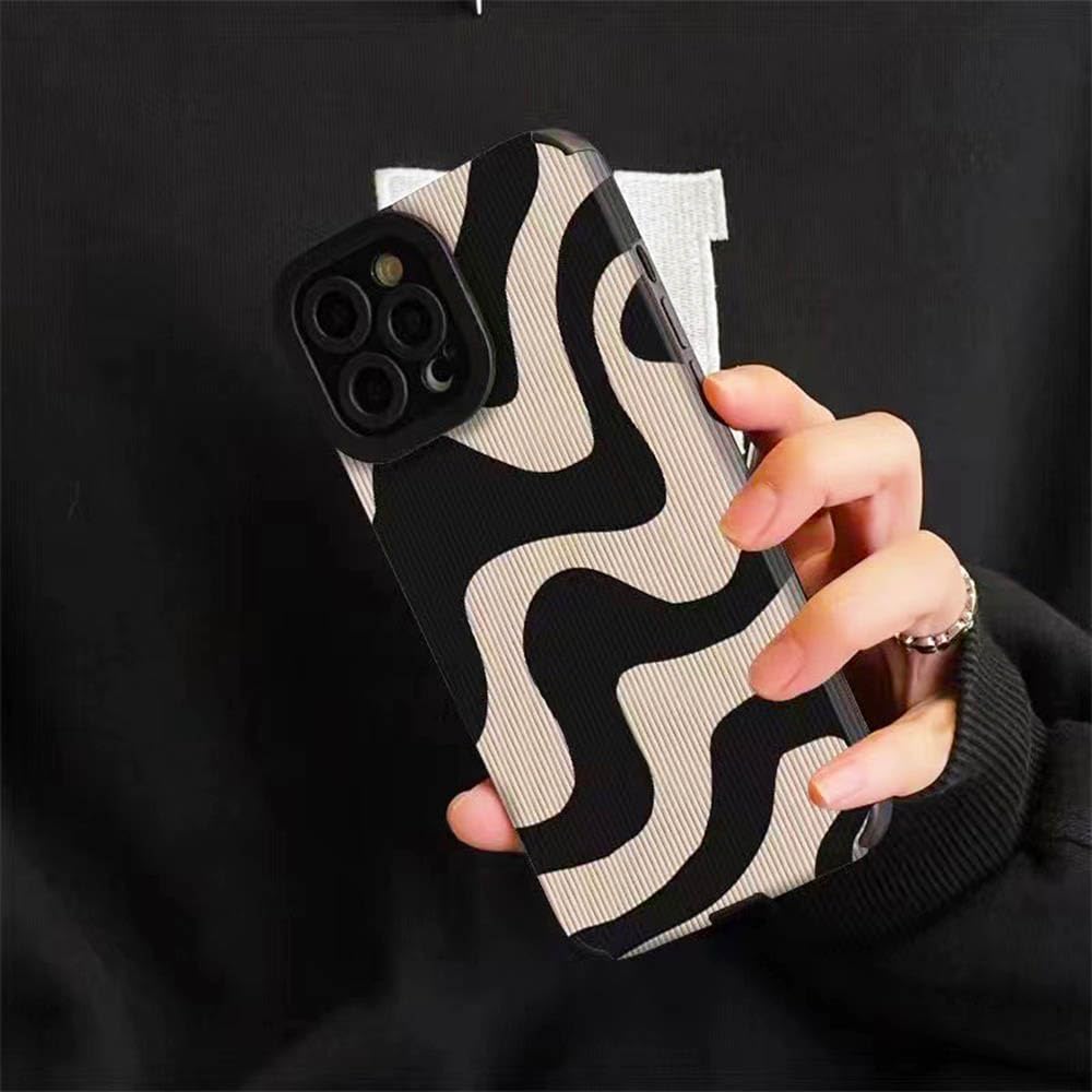 Zebra Silikon iPhone Hülle