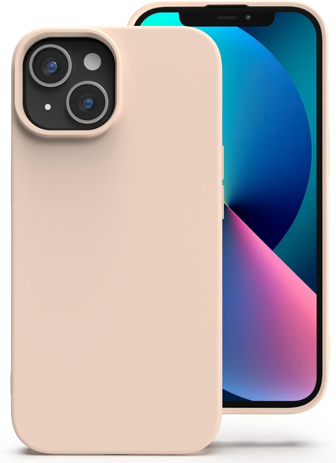 Einfarbige Silikon iPhone Hülle