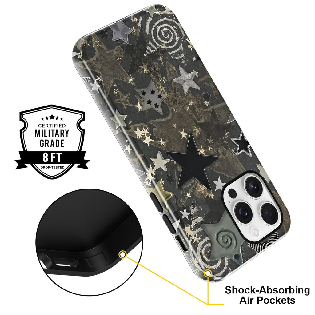 Ästhetische gemusterte iPhone Hülle