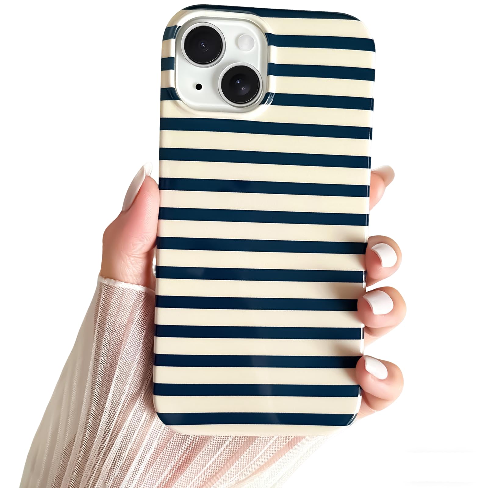horizontal Striped iPhone Hülle