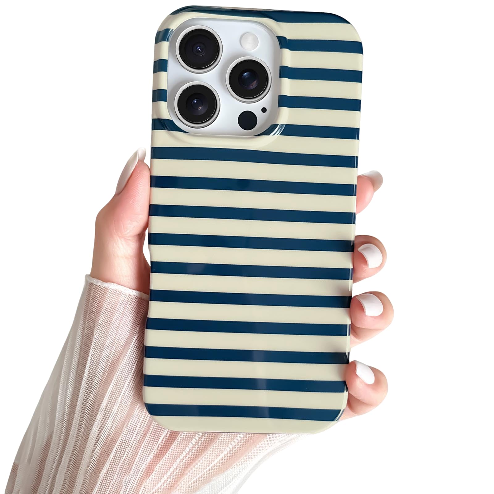 horizontal Striped iPhone Hülle