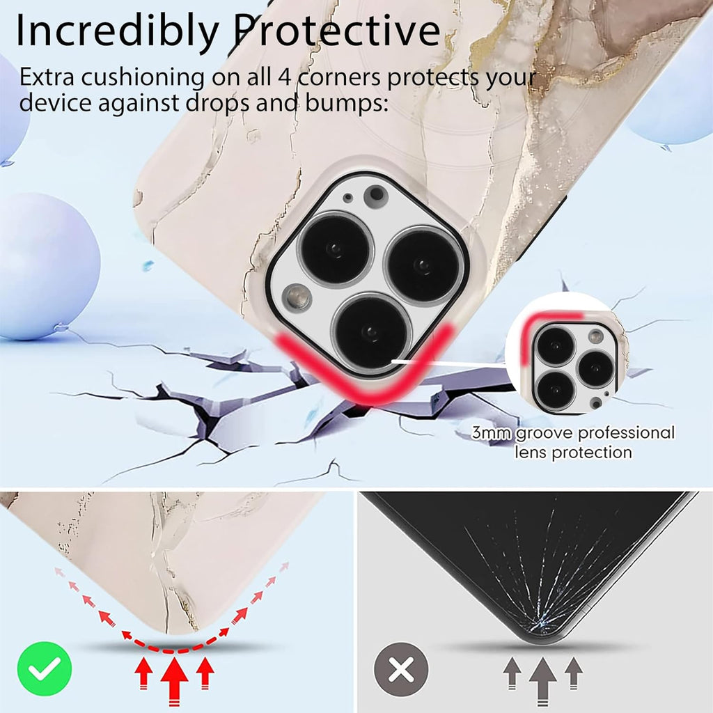 Magsafe Mamor design iPhone Hülle