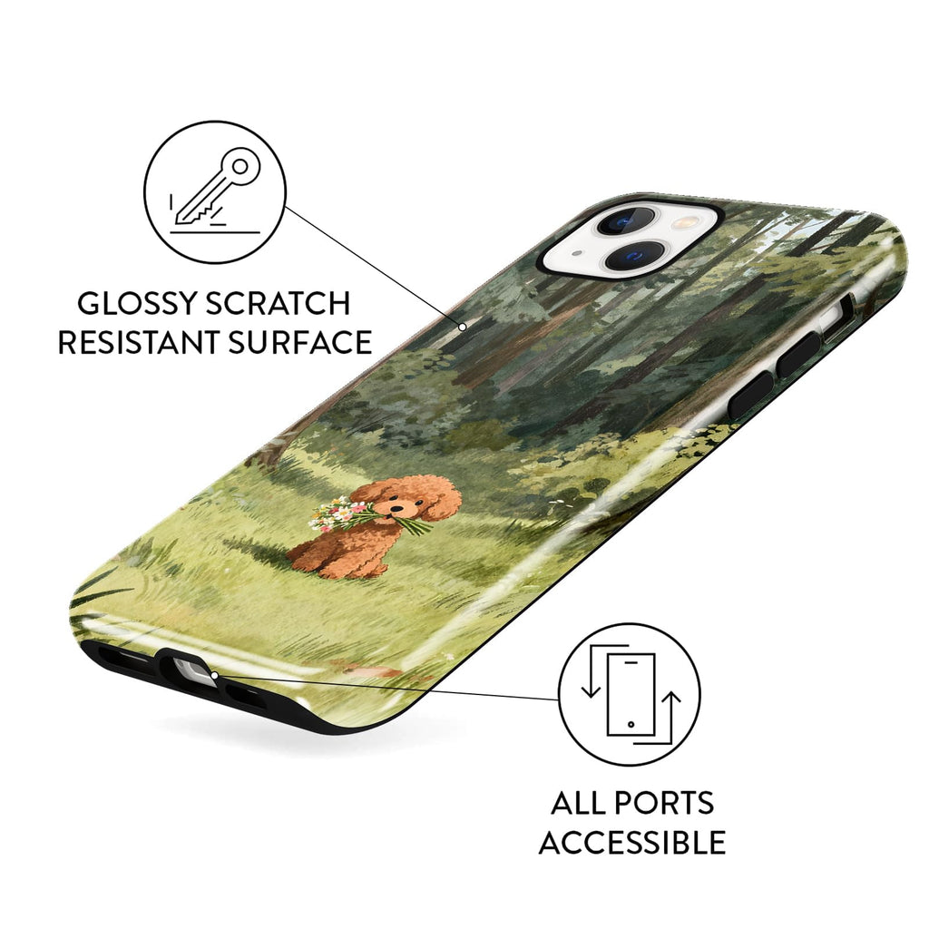 Ästhetische gemusterte iPhone Hülle