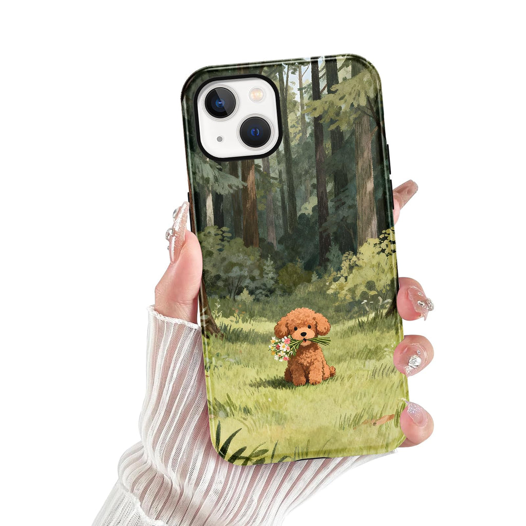 Ästhetische gemusterte iPhone Hülle