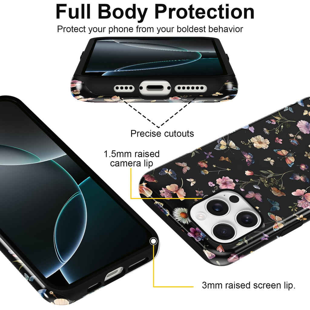 Ästhetische gemusterte iPhone Hülle