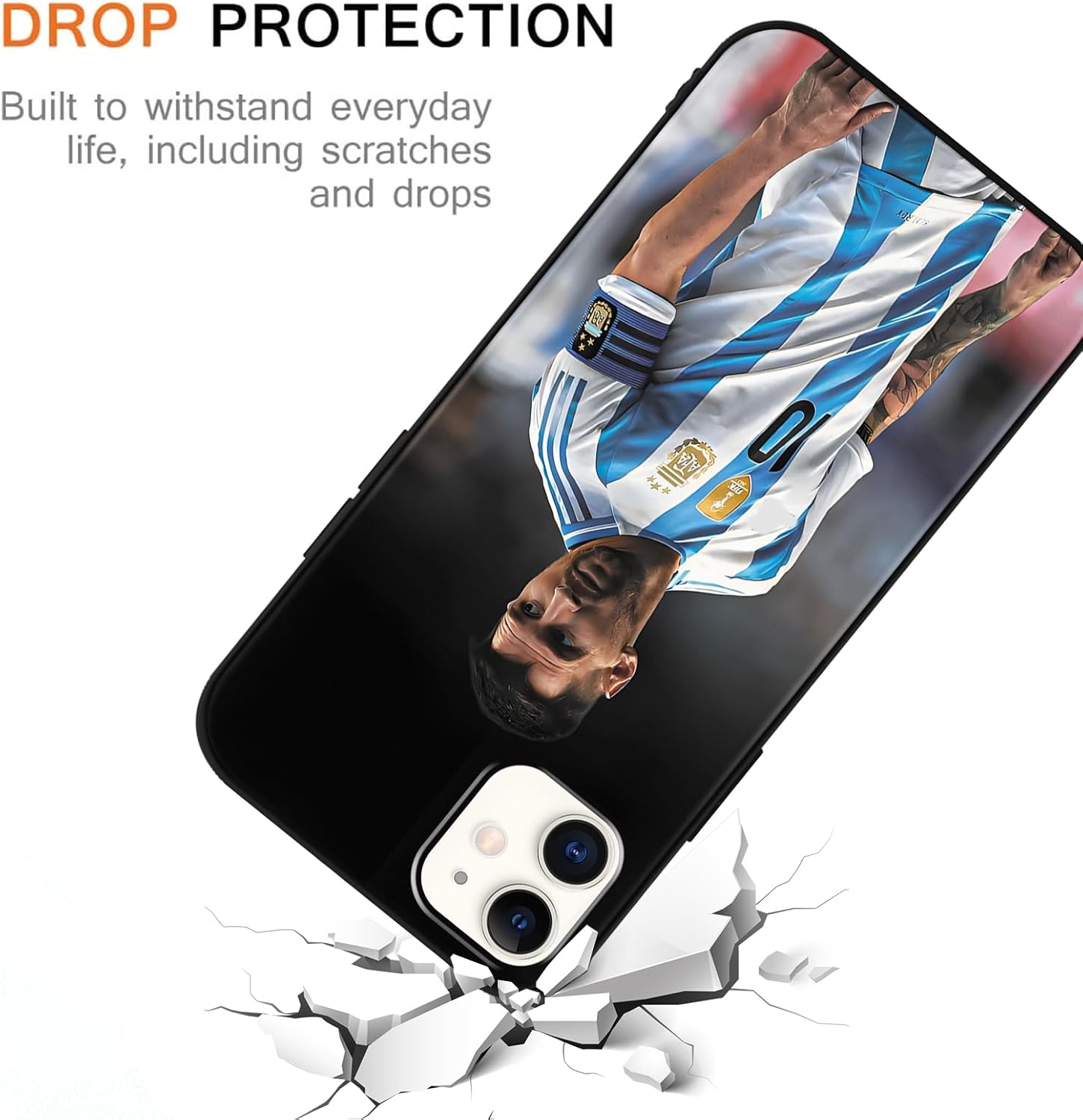 2 Stück Lionel Messi Handyhülle für iPhone 11