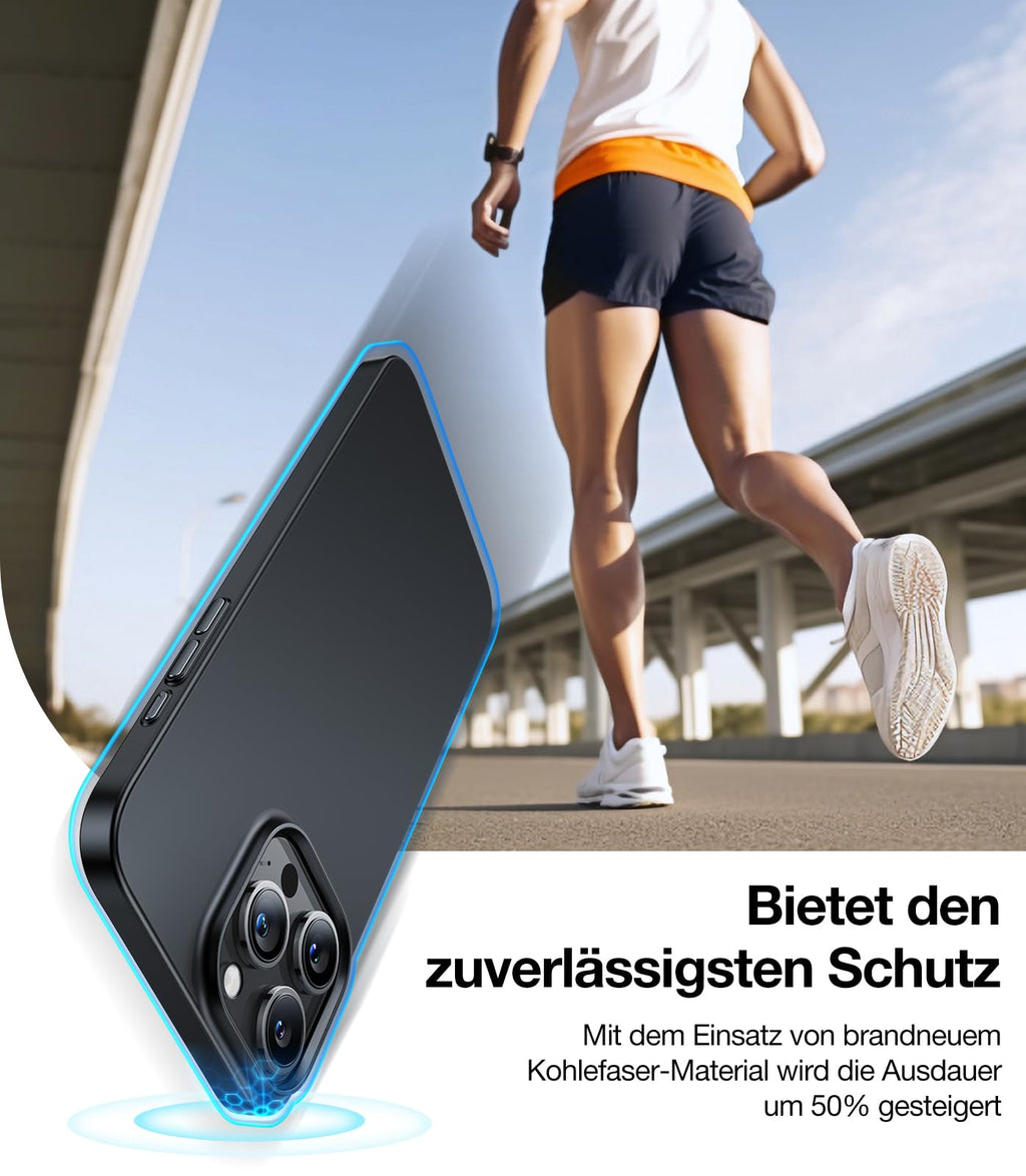 Ultra dünne MagSafe transparente iPhone Hülle