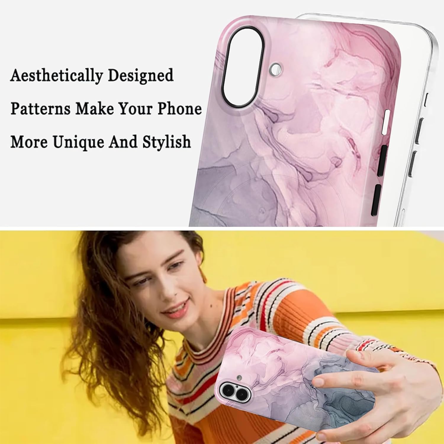 Magsafe Mamor design iPhone Hülle